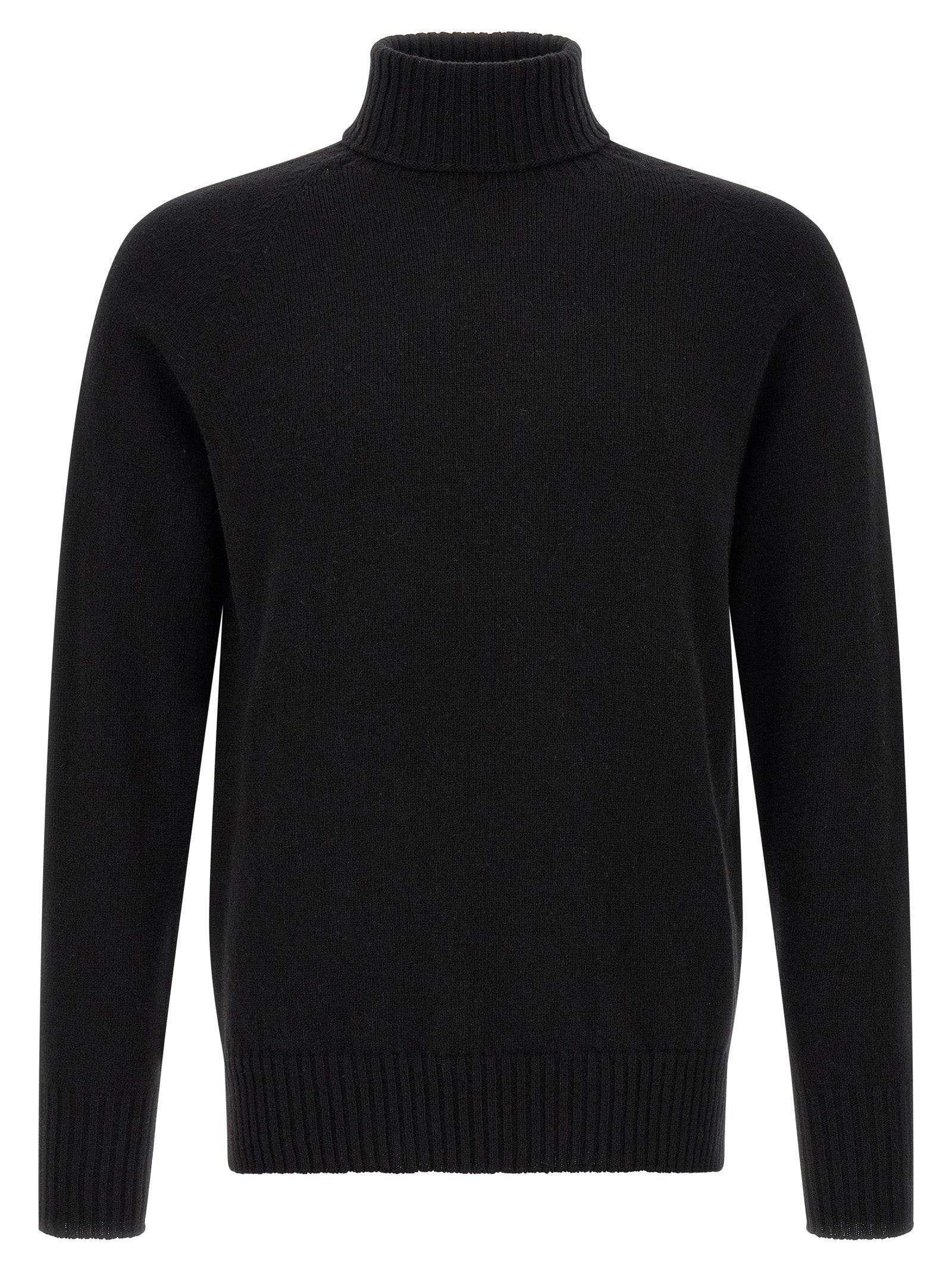 MA'RY'YA Black Cashmere Men's Cardigan