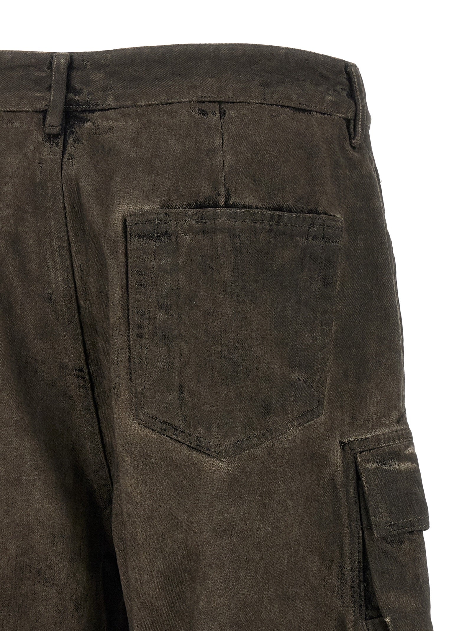 DRKSHDW Gray Cotton Cargo Men's Pants