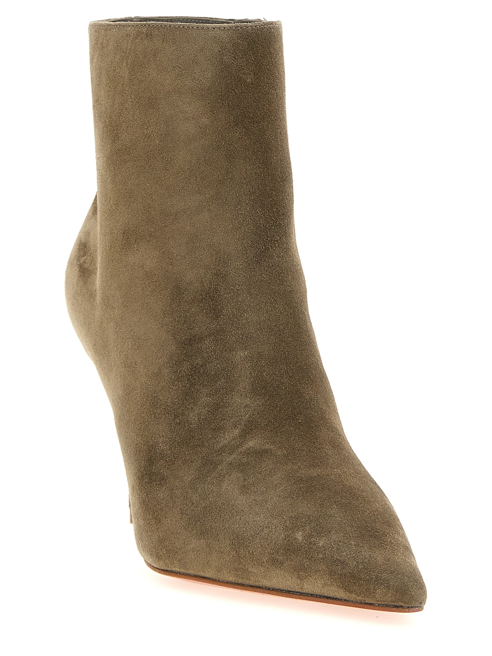 Christian Louboutin Beige Calfskin Ankle Women's Boots