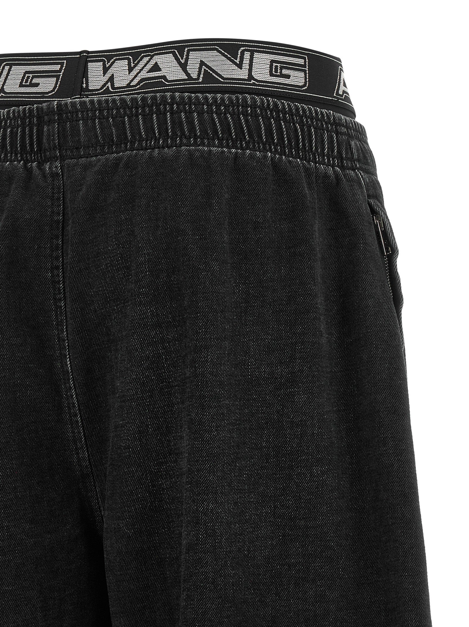 Alexander Wang Black Cotton Relaxed Fit Women's Jeans
