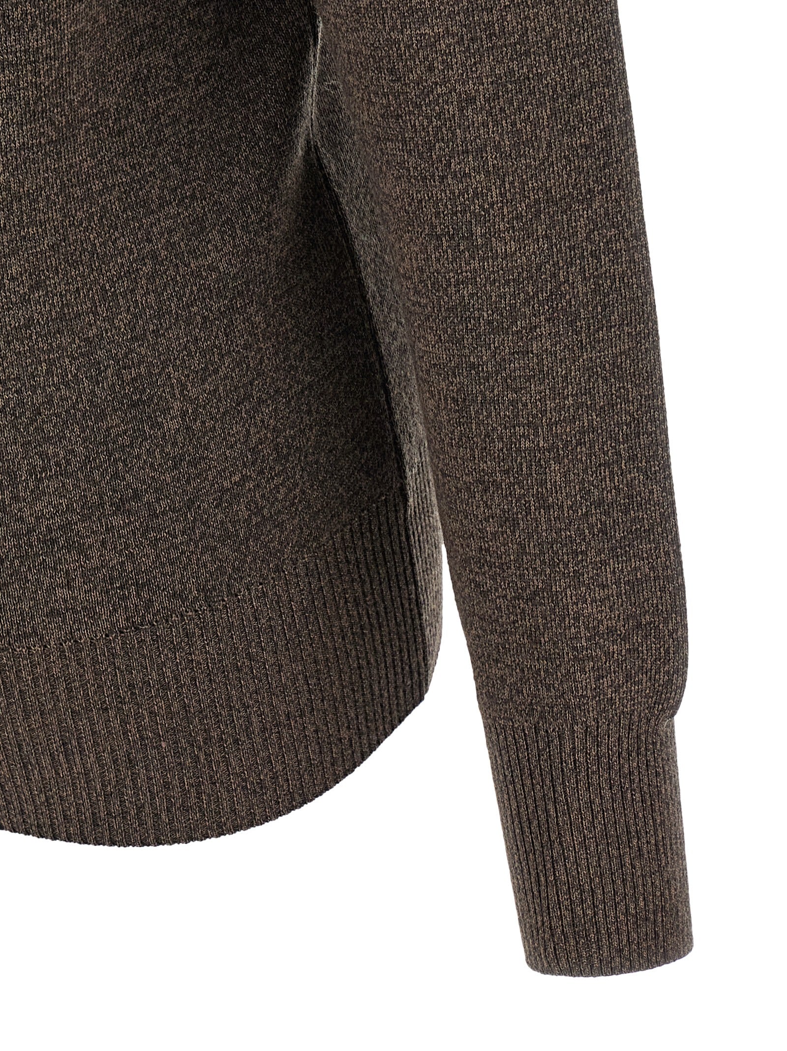 Lemaire Brown Wool Women's Cardigan