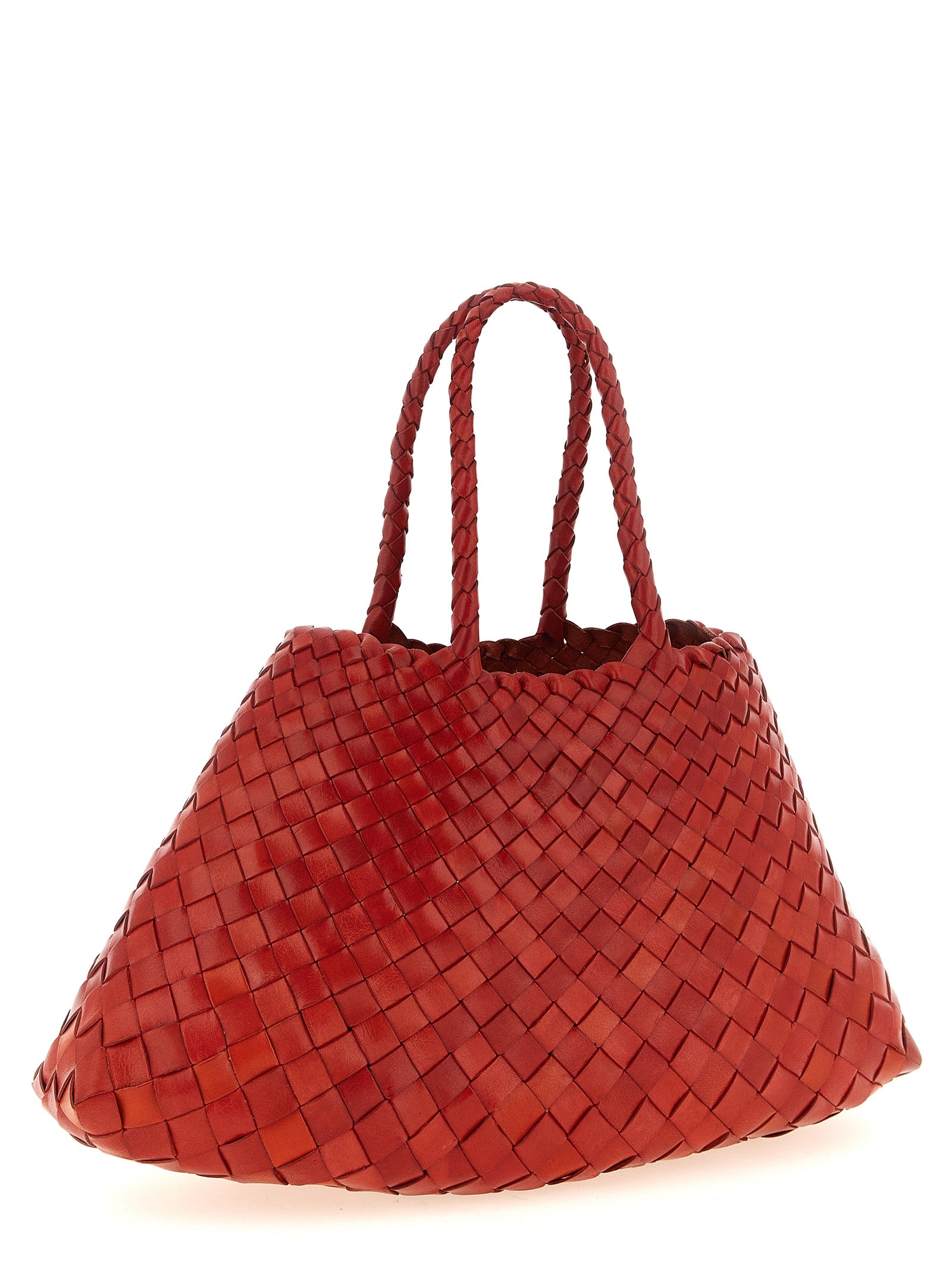 Dragon Diffusion Red Calfskin Women's Handbag