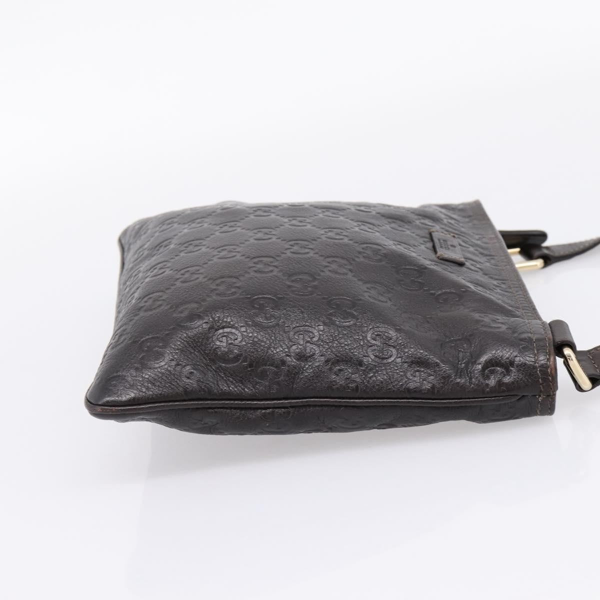 Gucci Crossbody Guccissima Leather Brown Leather Crossbody Bag Bag (Pre-Owned)