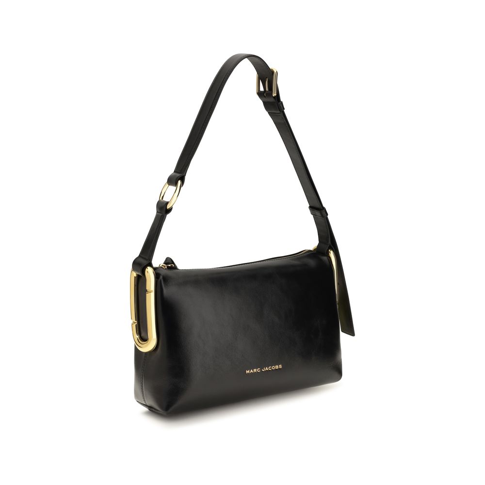 Marc Jacobs Black Calf Leather Bos Taurus Shoulder Women's Bag
