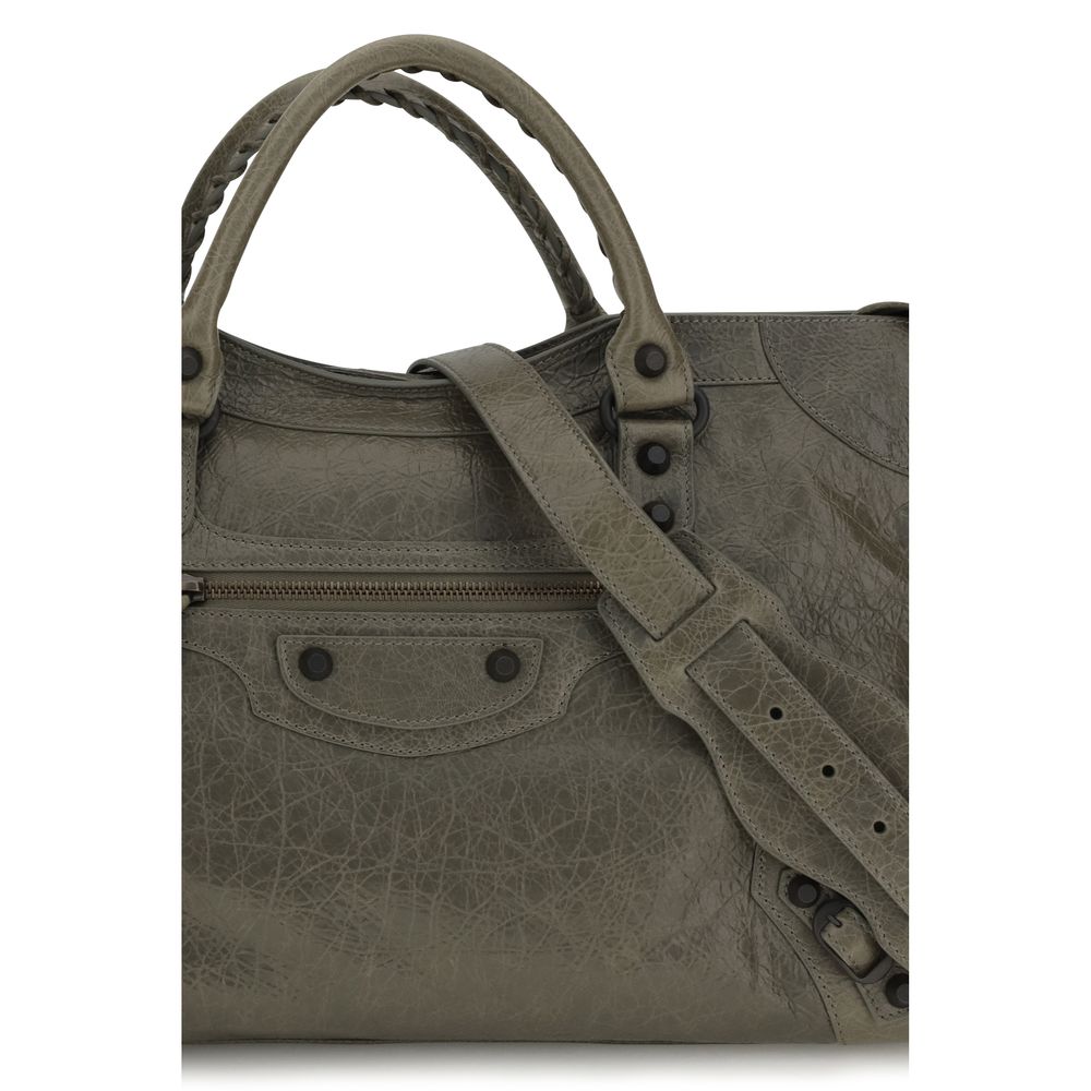 Balenciaga Bicolor Lamb Ovis Aries Shoulder Women's Bag