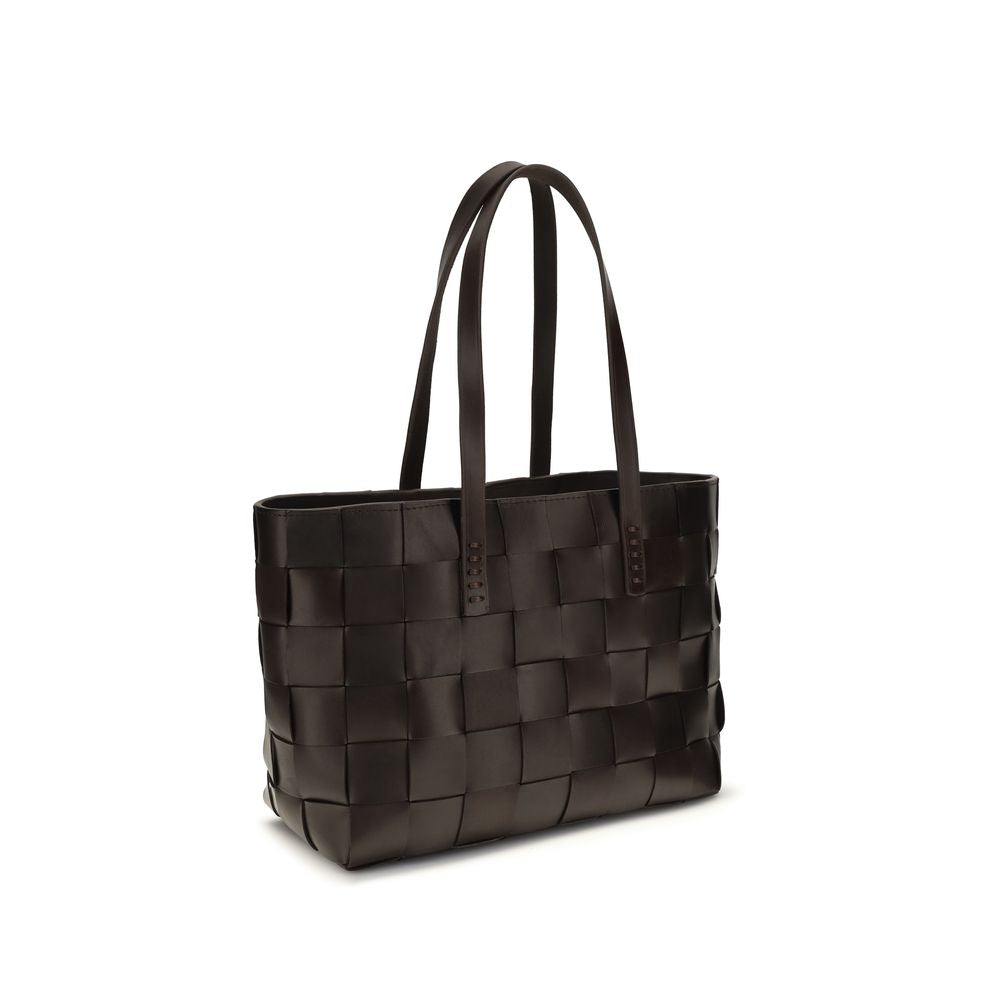 Dragon Diffusion Brown Calf Leather Bos Taurus Women's Handbag