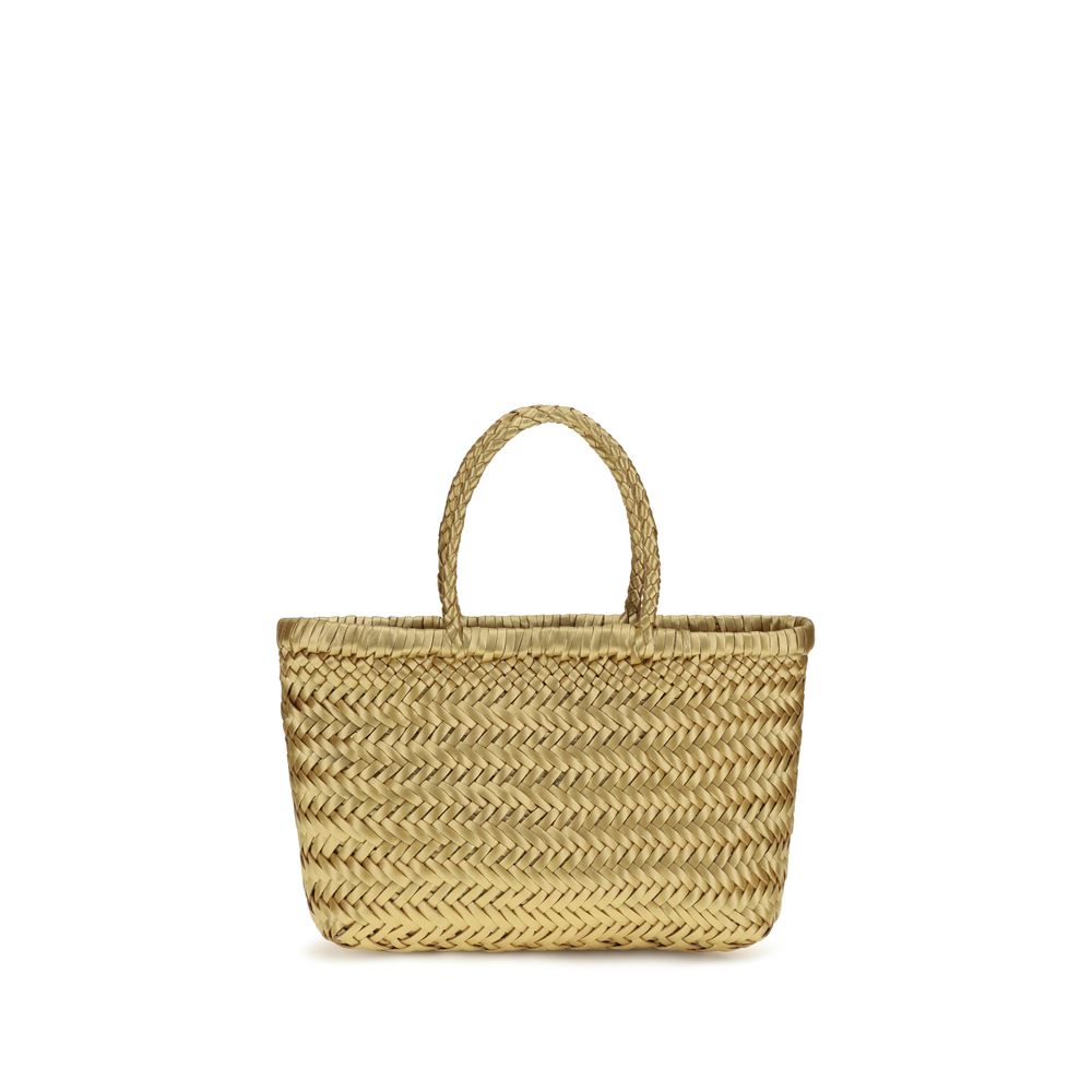Dragon Diffusion Gold Calf Leather Bos Taurus Women's Handbag