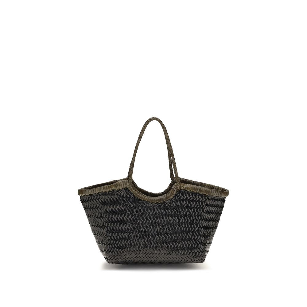 Dragon Diffusion Bicolor Calf Leather Bos Taurus Women's Handbag