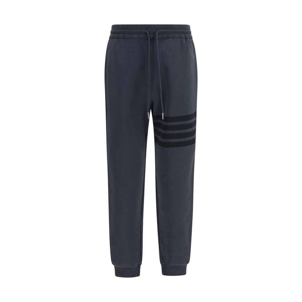 Thom Browne Gray Cotton Joggers (Workout Men's Pants)