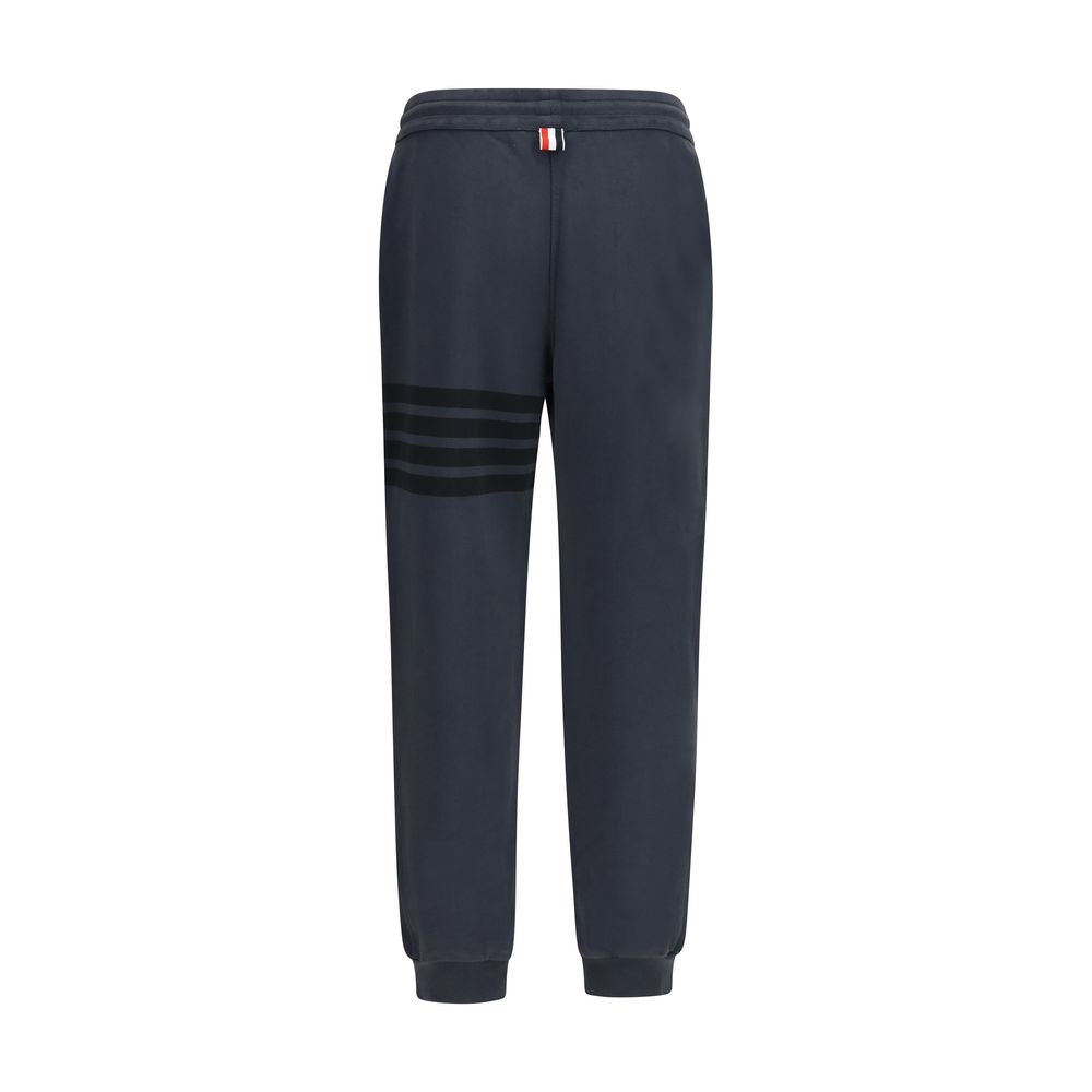 Thom Browne Gray Cotton Joggers (Workout Men's Pants)
