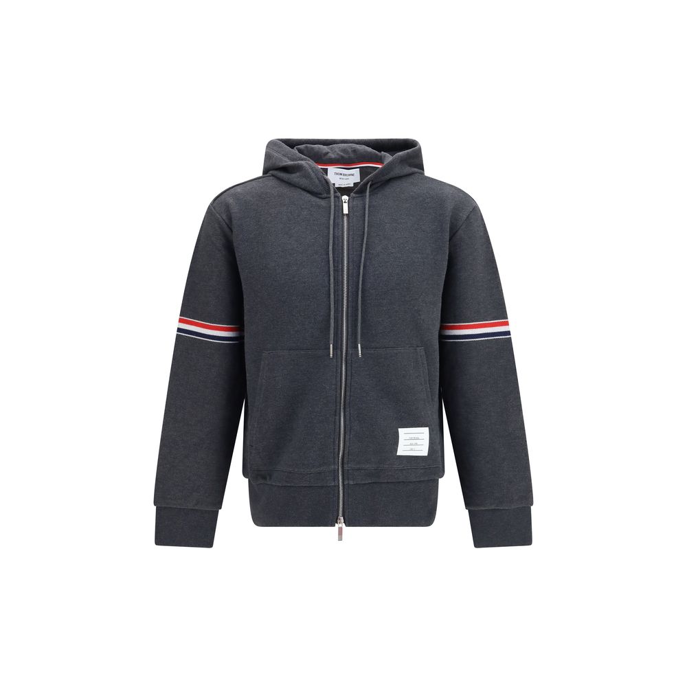 Thom Browne Gray Cotton Men's Sweatshirt
