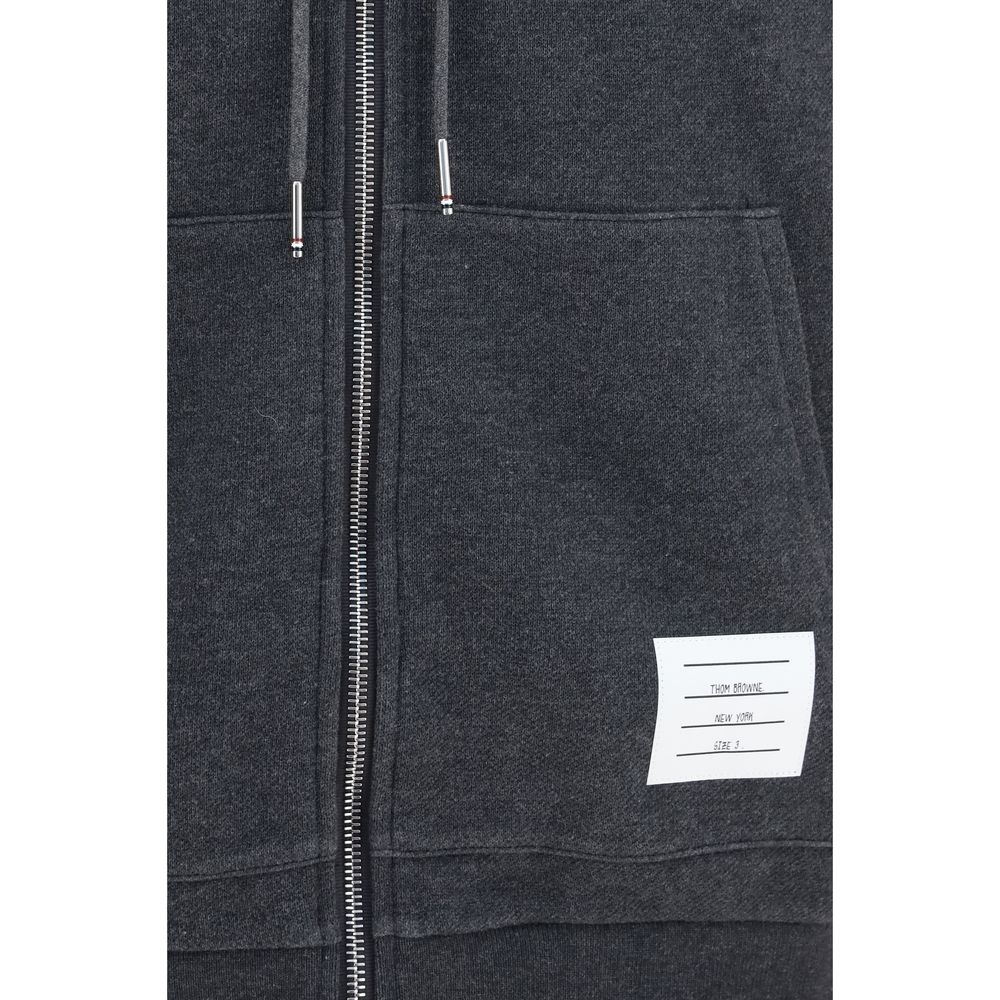 Thom Browne Gray Cotton Men's Sweatshirt