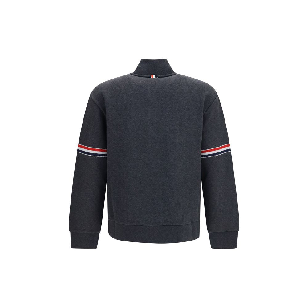 Thom Browne Gray Cotton Men's Sweatshirt