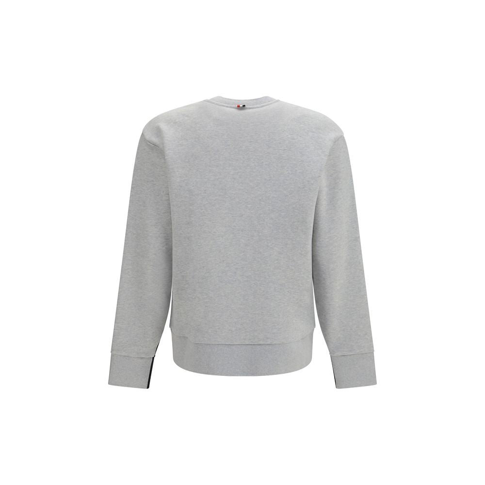 Thom Browne Gray Cotton Men's Sweatshirt