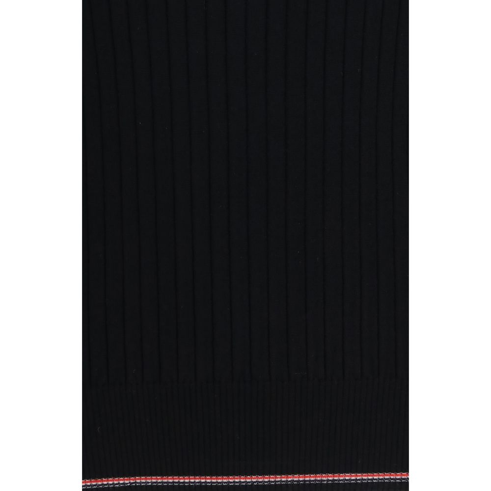 Thom Browne Black Wool Oves Aries Men's Sweatshirt