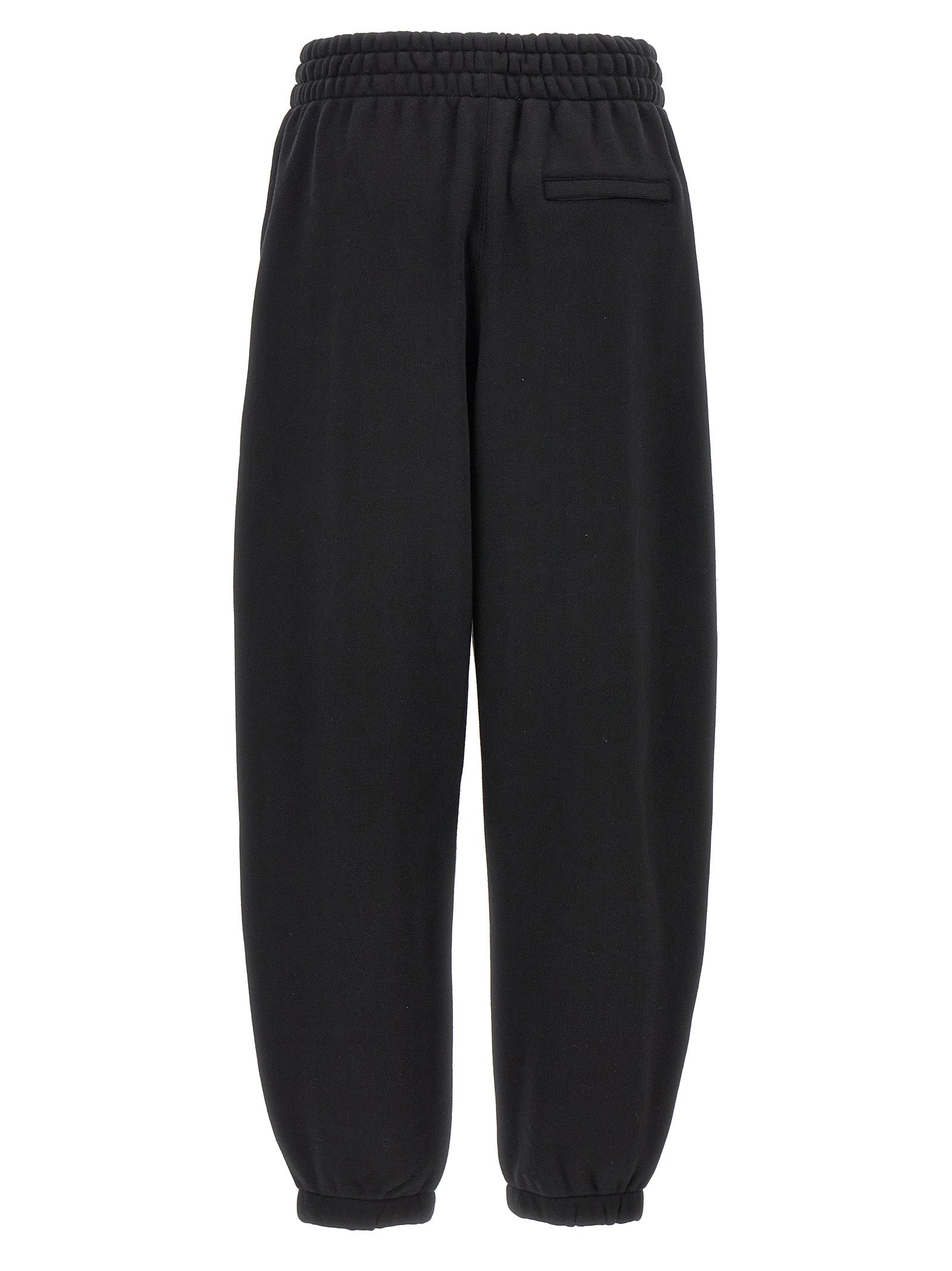 T BY ALEXANDER WANG Black Cotton Joggers (Workout Women's Pants)