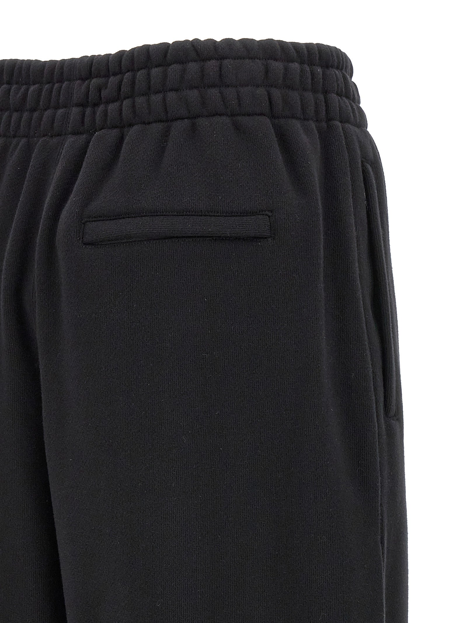 T BY ALEXANDER WANG Black Cotton Joggers (Workout Women's Pants)