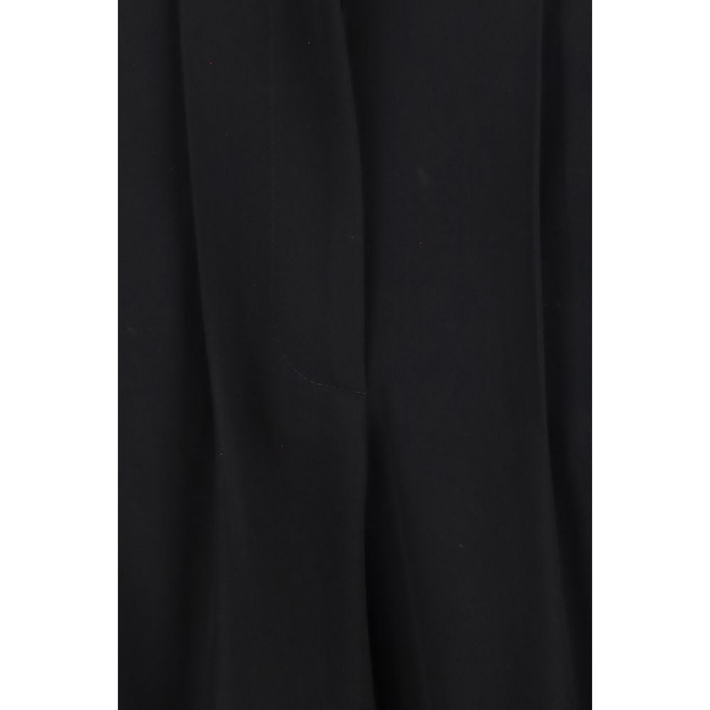 The Row Black Wool Oves Aries Dress Women's Pants