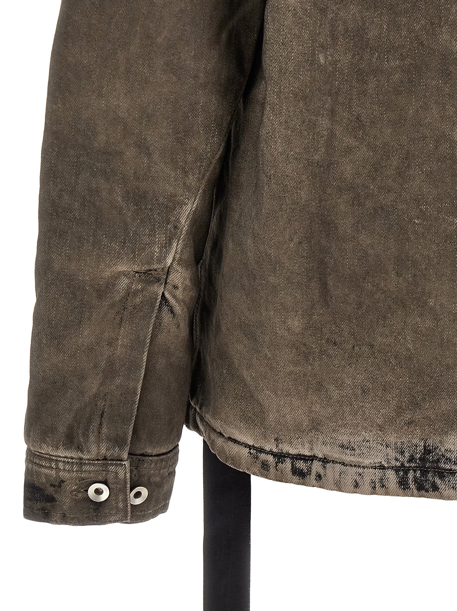 DRKSHDW Gray Cotton Denim Men's Jacket