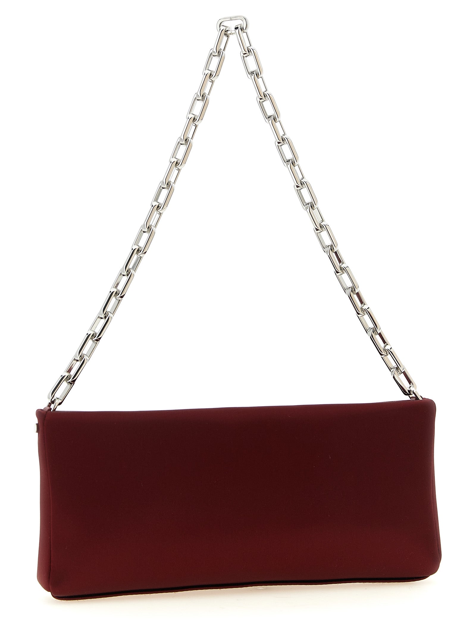Christian Louboutin Bordeaux Elastane Clutch Women's Bag