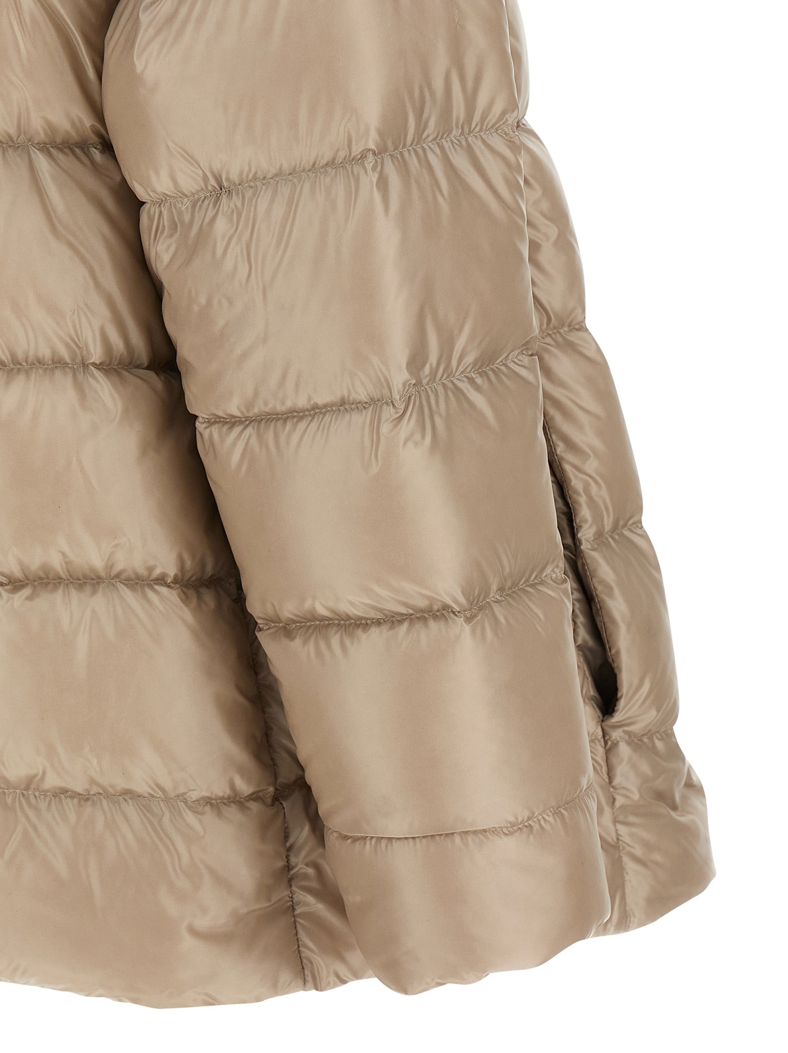 Herno Beige Polyamide Full-Length Women's Jacket