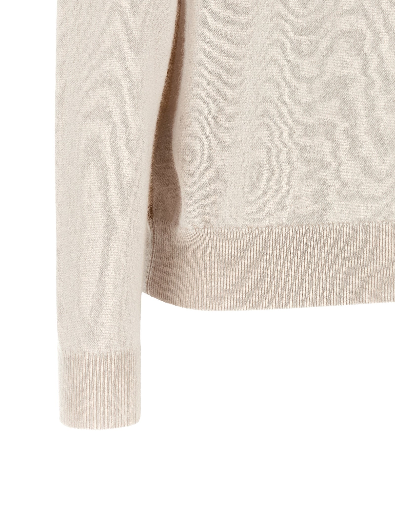 Ballantyne Beige Cashmere Women's Cardigan