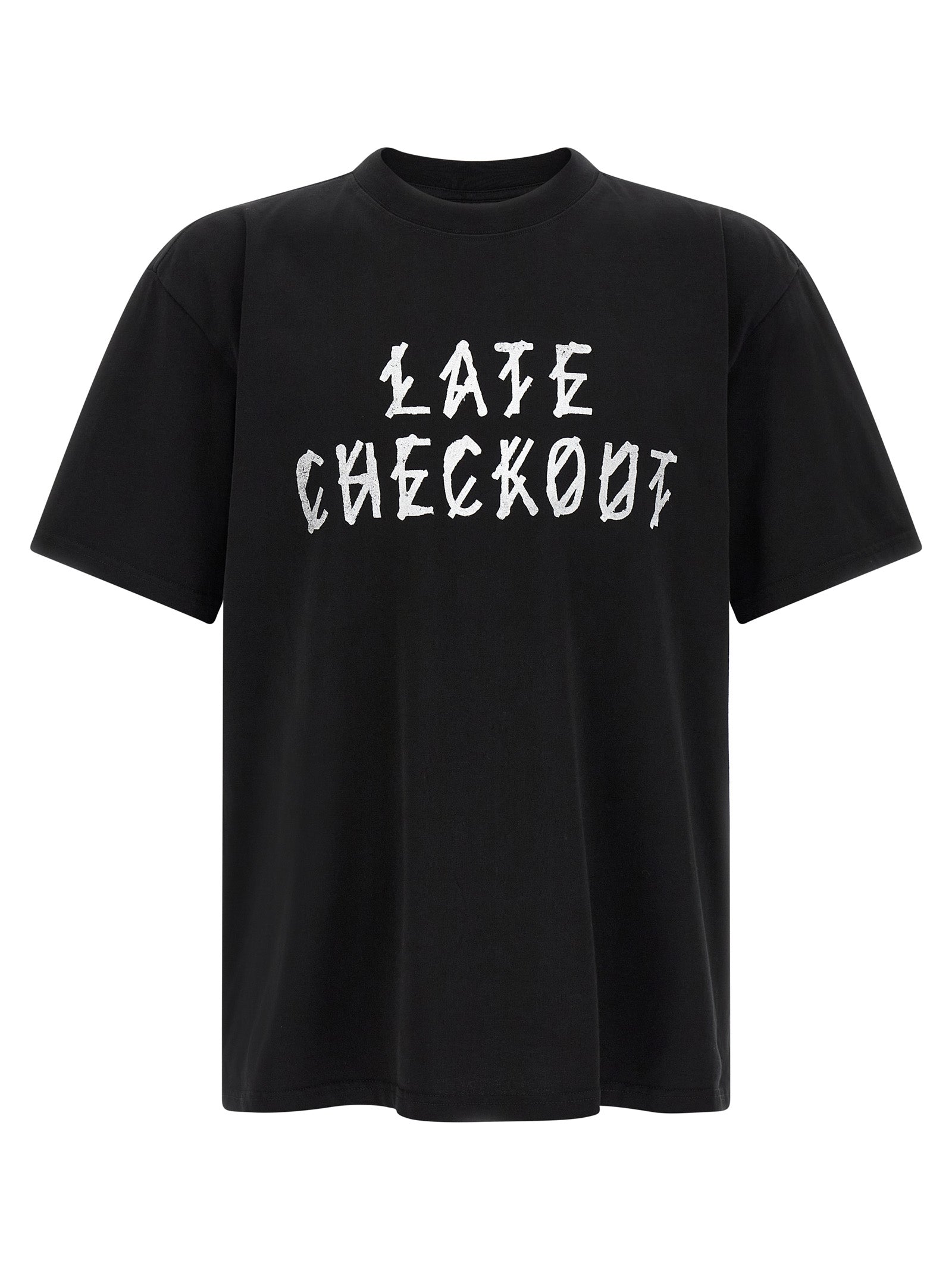 44 Label Group Black Cotton Men's T-Shirt