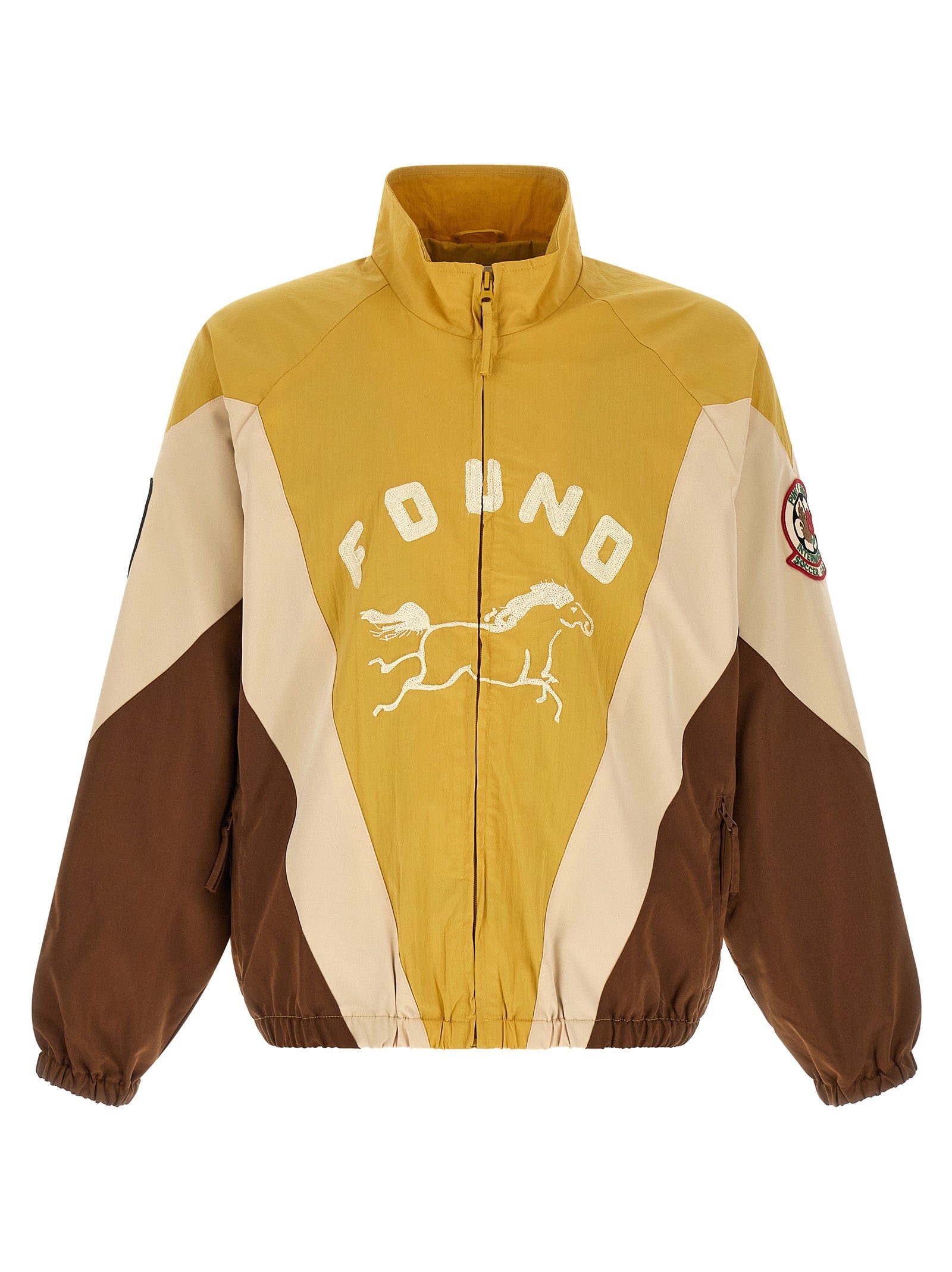 FOUND Multicolor Cotton Shell Men's Jacket