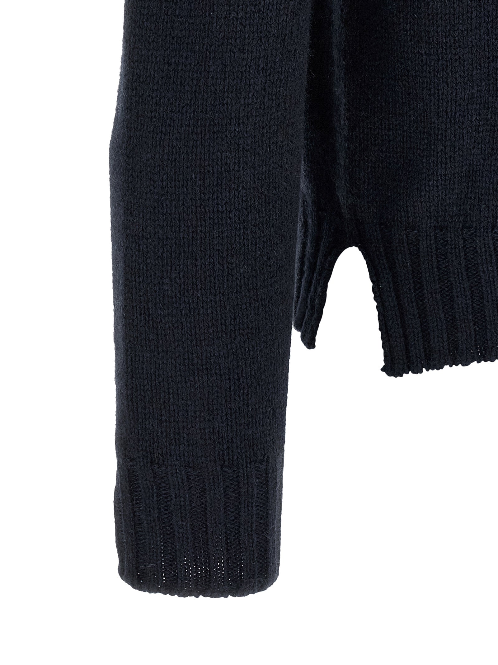 MA'RY'YA Blue Cashmere Men's Cardigan