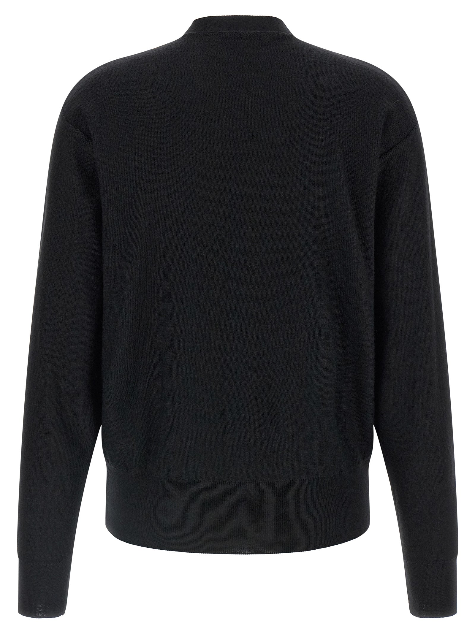 Lemaire Black Wool Women's Cardigan