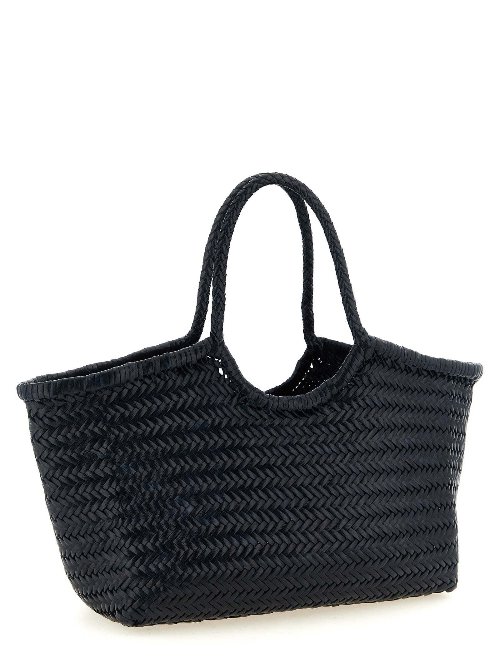 Dragon Diffusion Blue Cowhide Shoulder Women's Bag