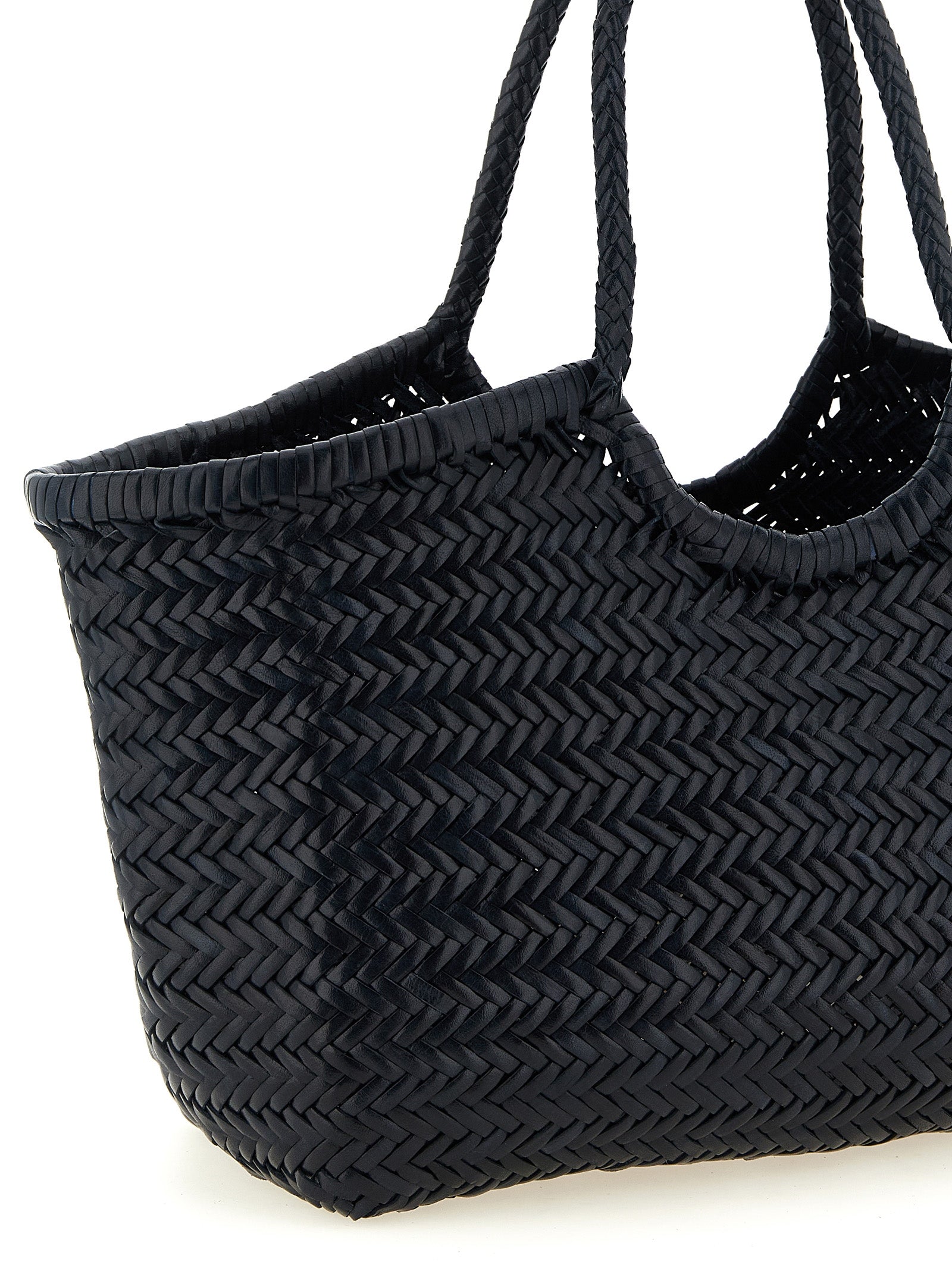 Dragon Diffusion Blue Cowhide Shoulder Women's Bag
