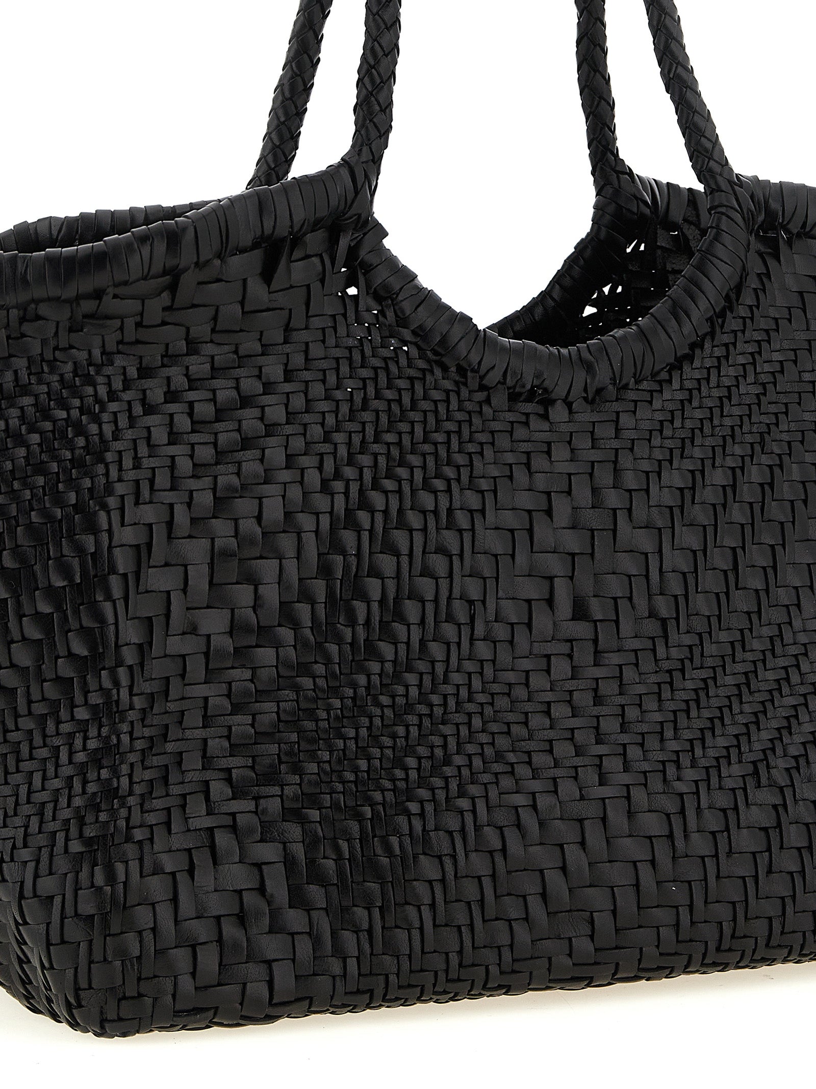 Dragon Diffusion Black Calfskin Shoulder Women's Bag