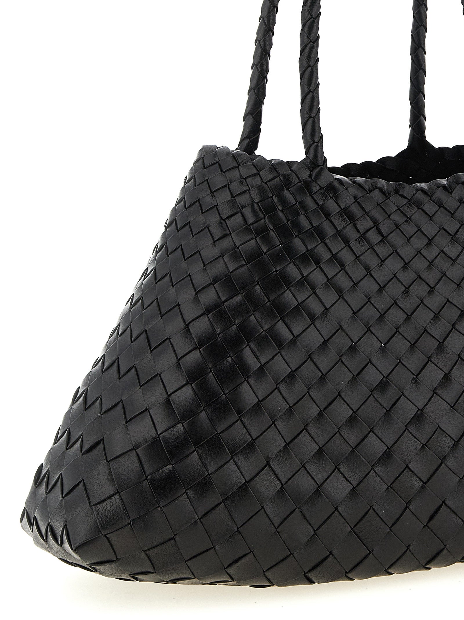 Dragon Diffusion Black Calfskin Shoulder Women's Bag
