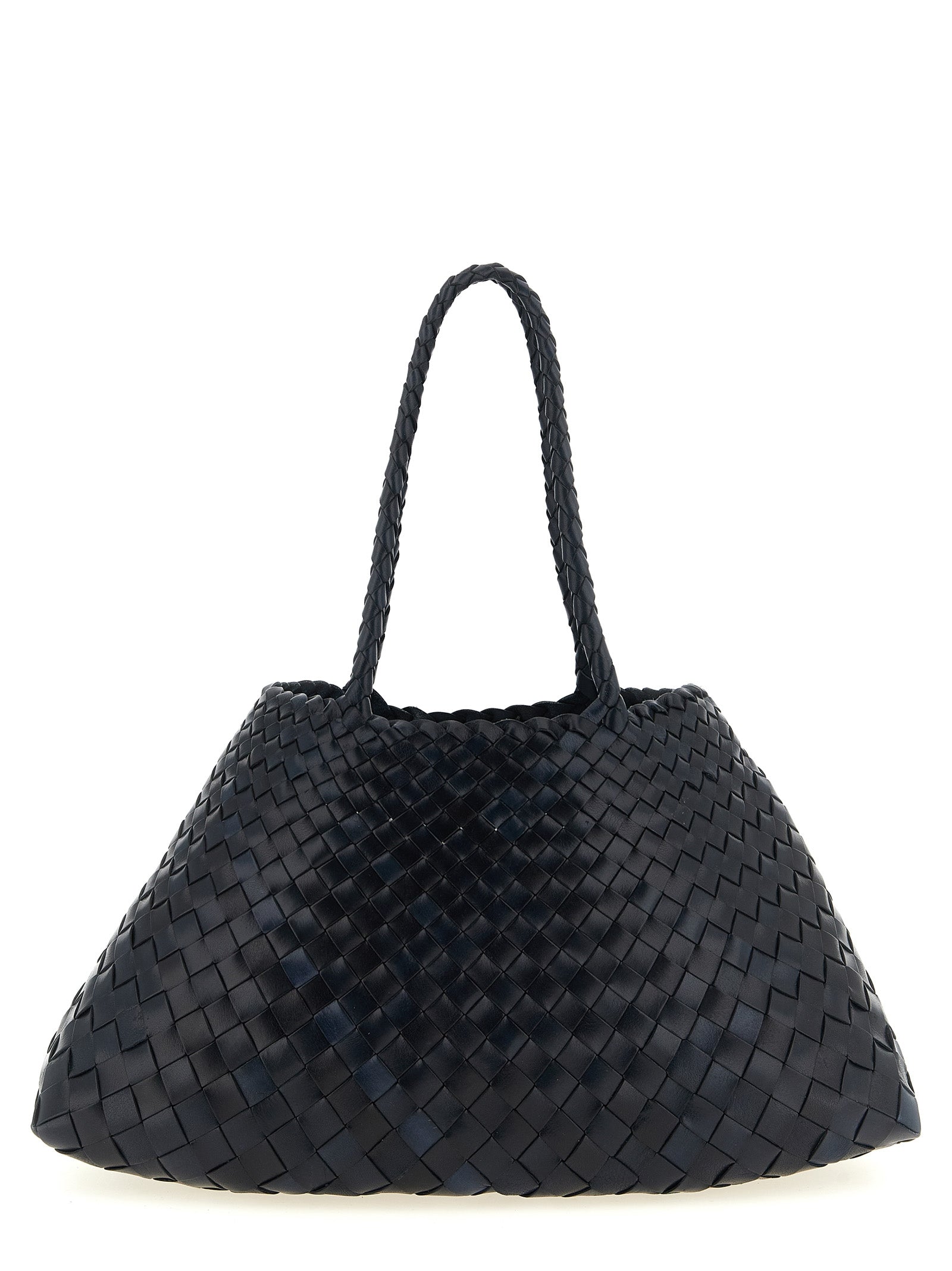 Dragon Diffusion Blue Calfskin Shoulder Women's Bag