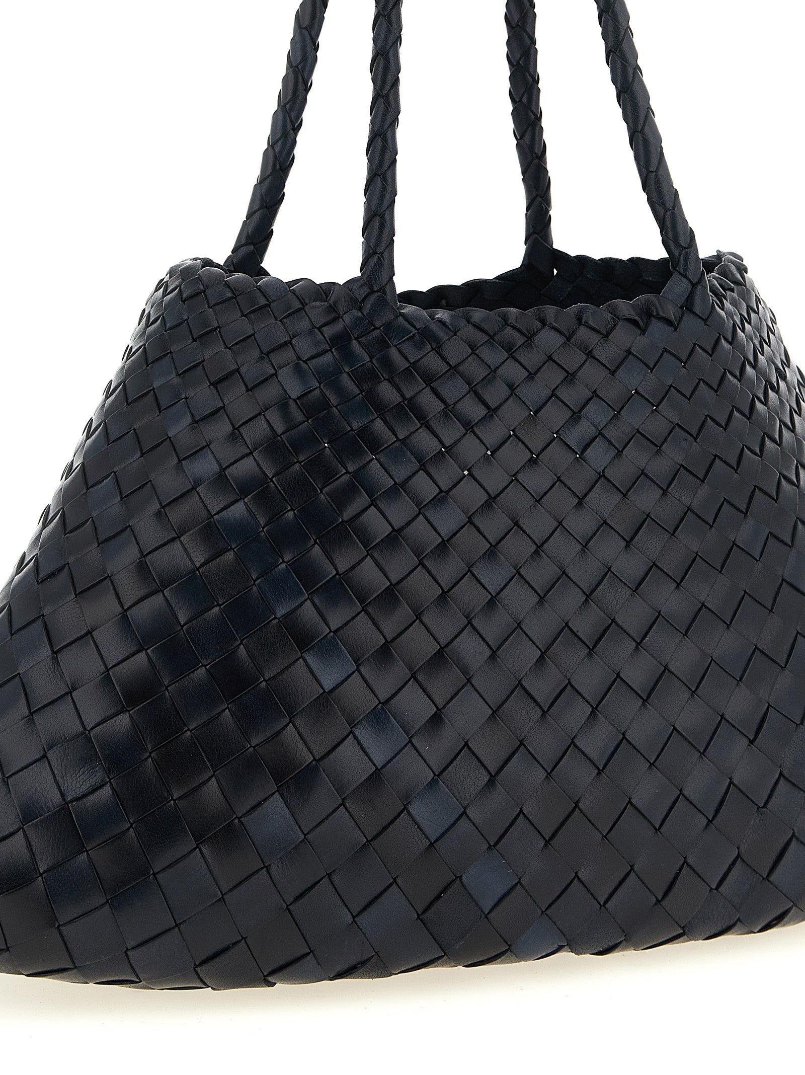 Dragon Diffusion Blue Calfskin Shoulder Women's Bag