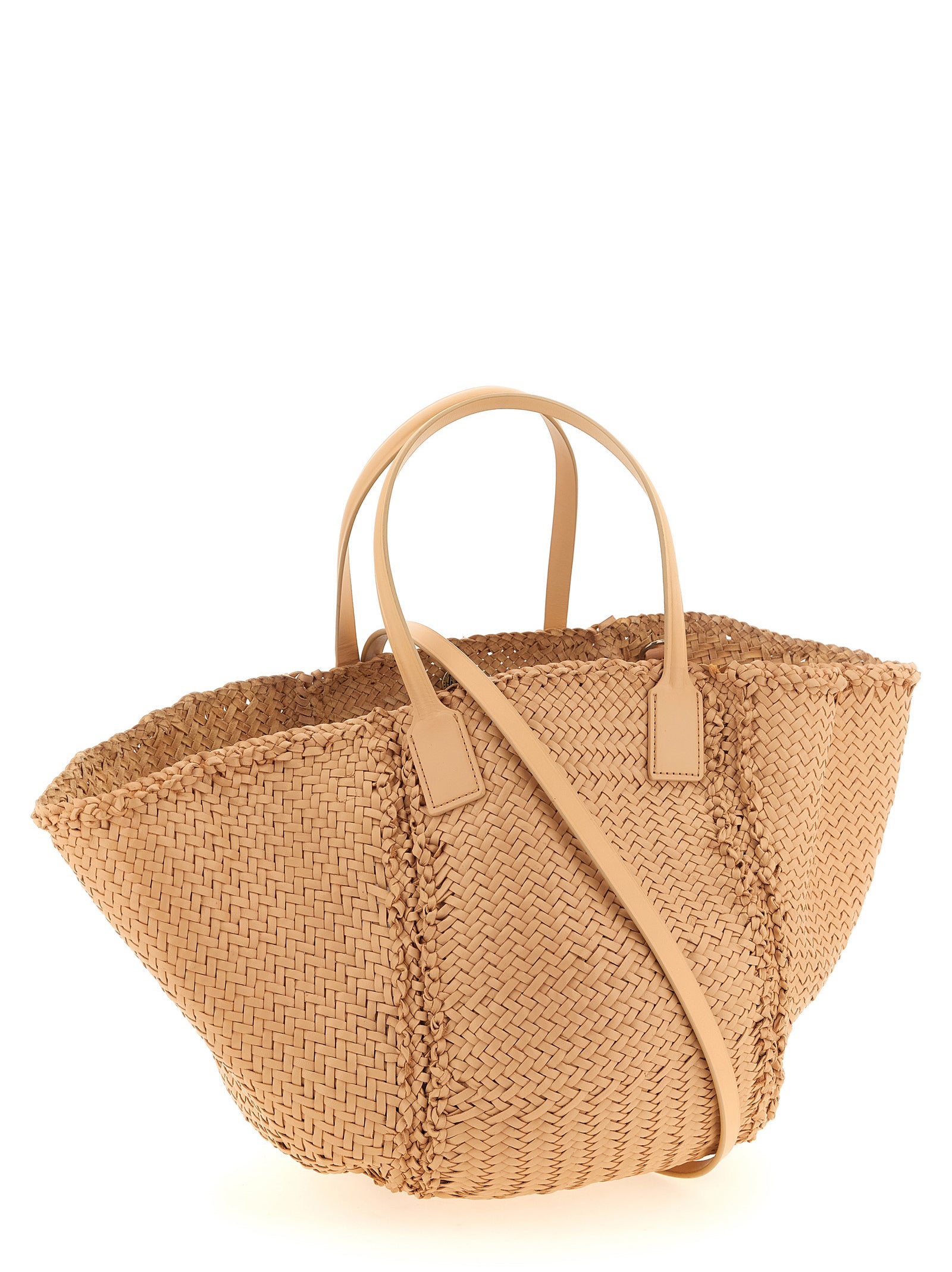 Dragon Diffusion Beige Calfskin Women's Handbag