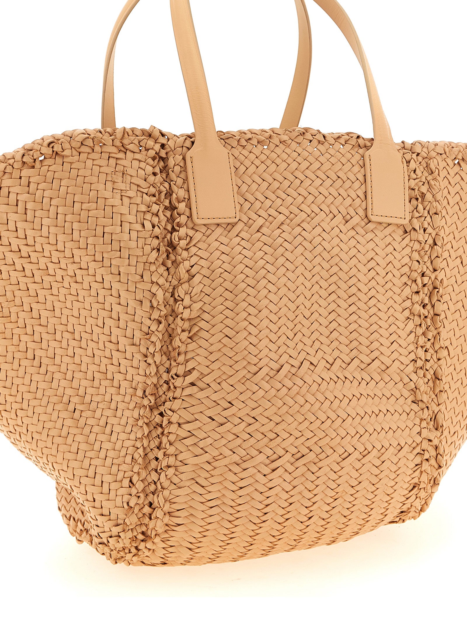 Dragon Diffusion Beige Calfskin Women's Handbag