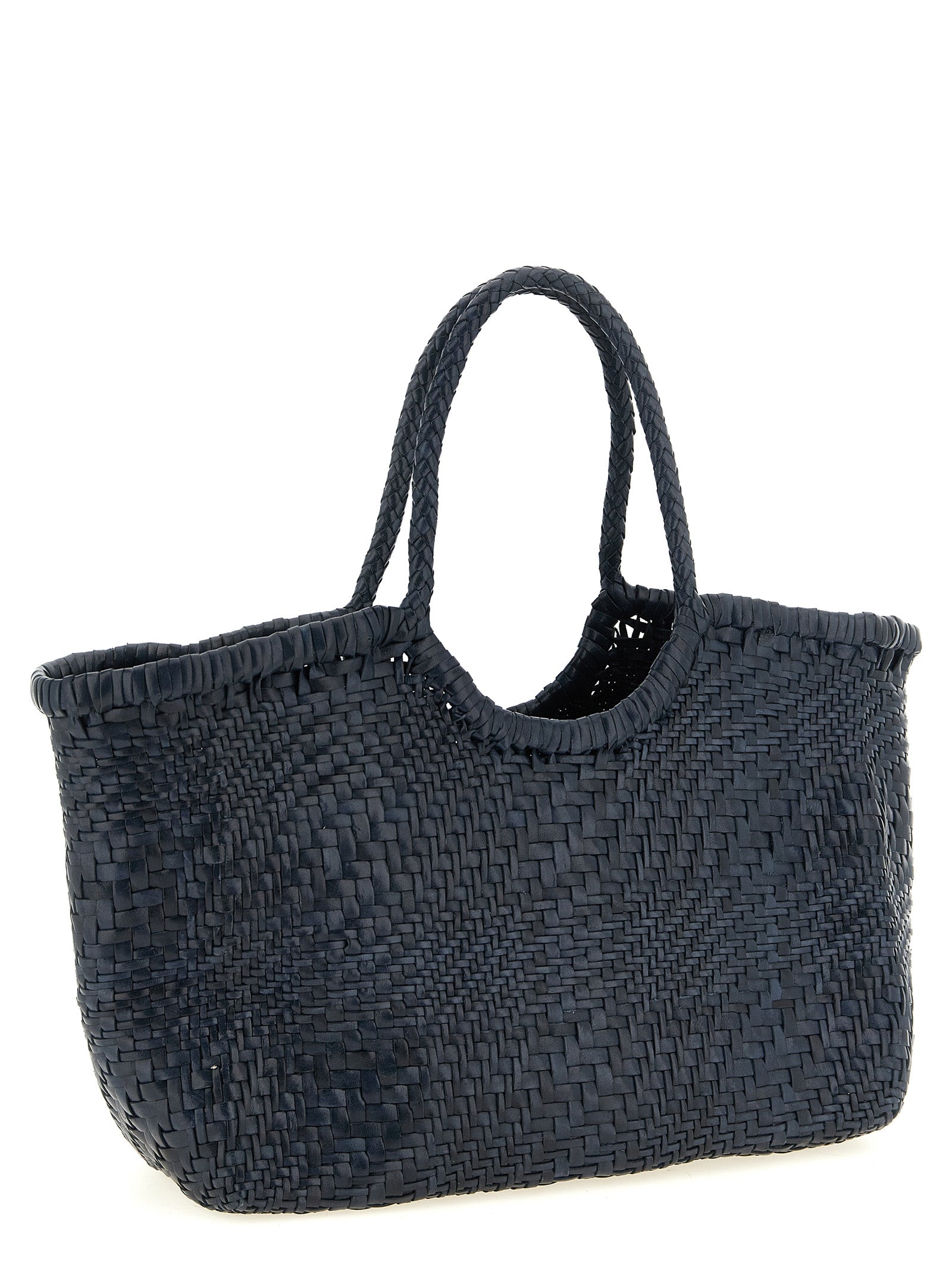 Dragon Diffusion Blue Calfskin Women's Handbag