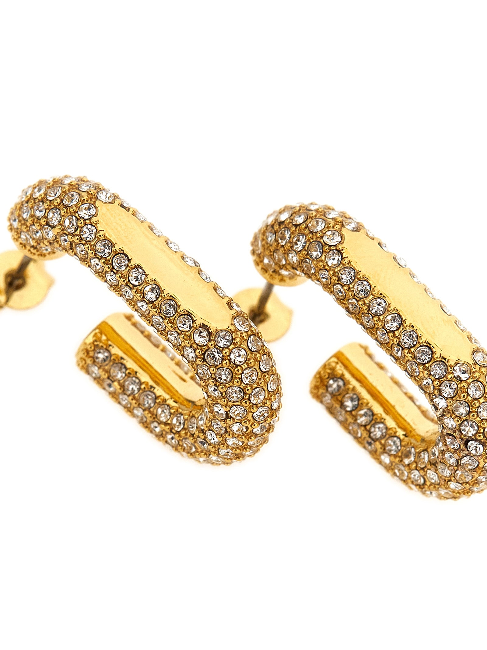 Paco Rabanne Gold Brass Women's Earrings
