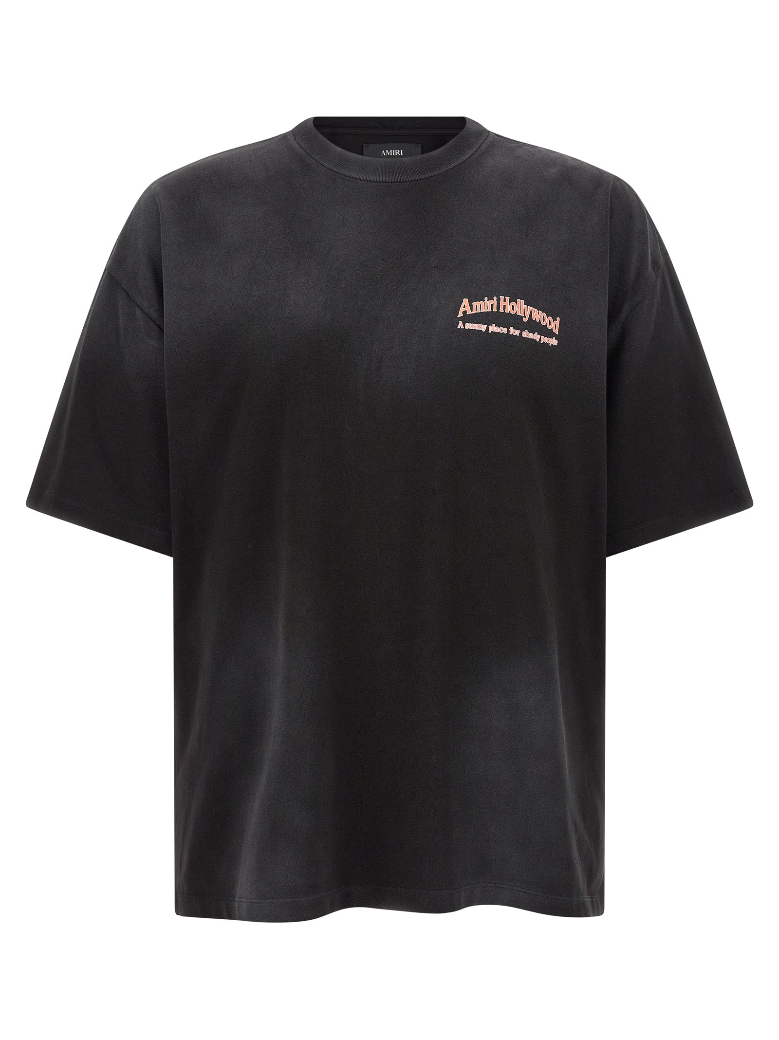 Amiri Black Cotton Men's T-Shirt
