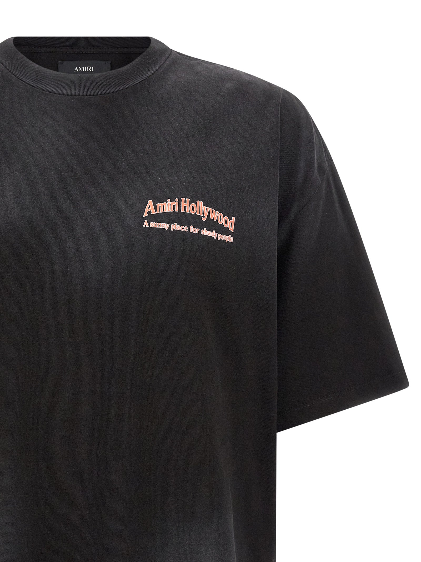 Amiri Black Cotton Men's T-Shirt