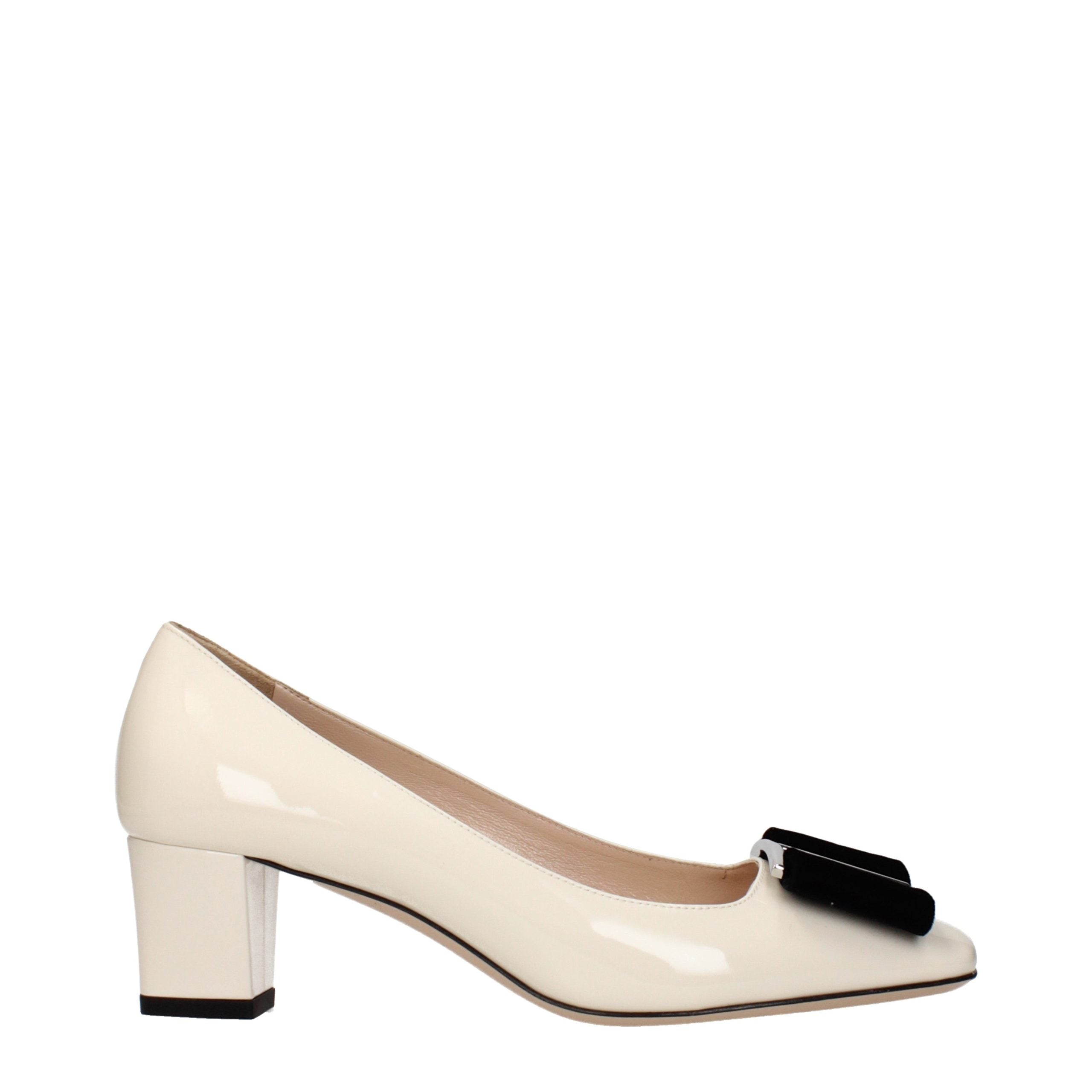 Tom Ford Beige Leather Mid Heel Women's Pumps