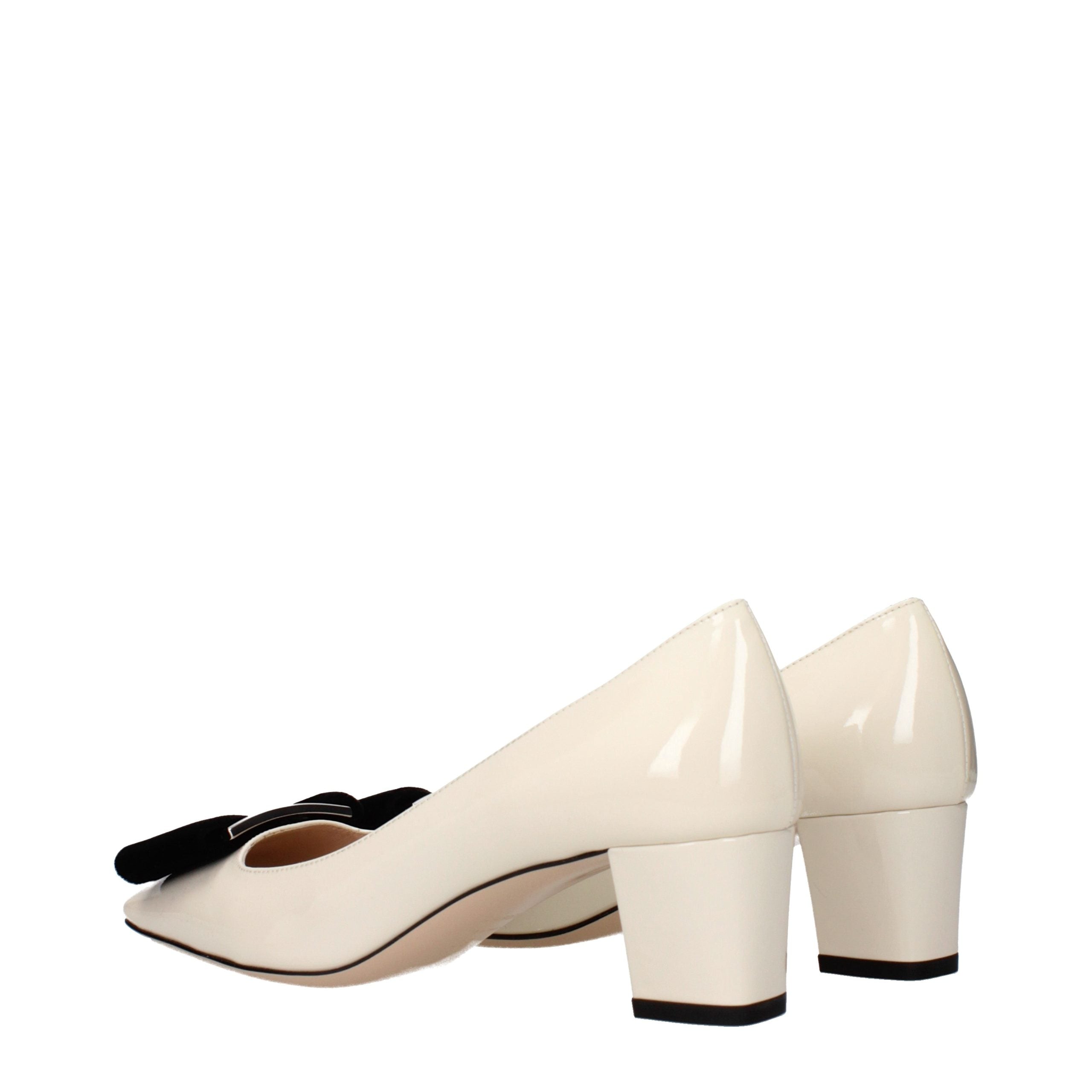 Tom Ford Beige Leather Mid Heel Women's Pumps