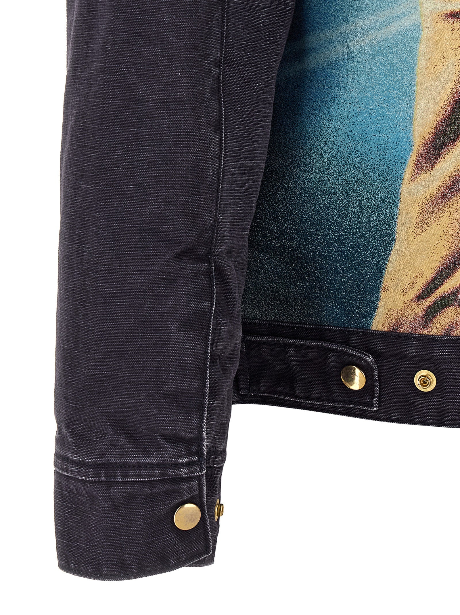 Undercover Blue Cotton Full-Length Men's Jacket