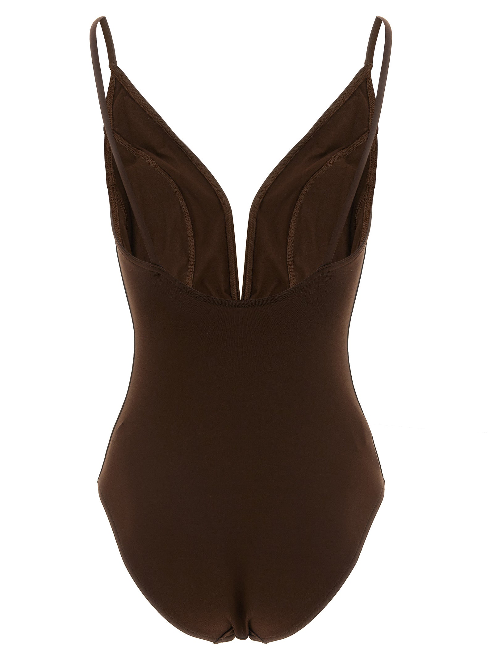 Eres Brown Polyamide One-Piece Women's Swimsuit