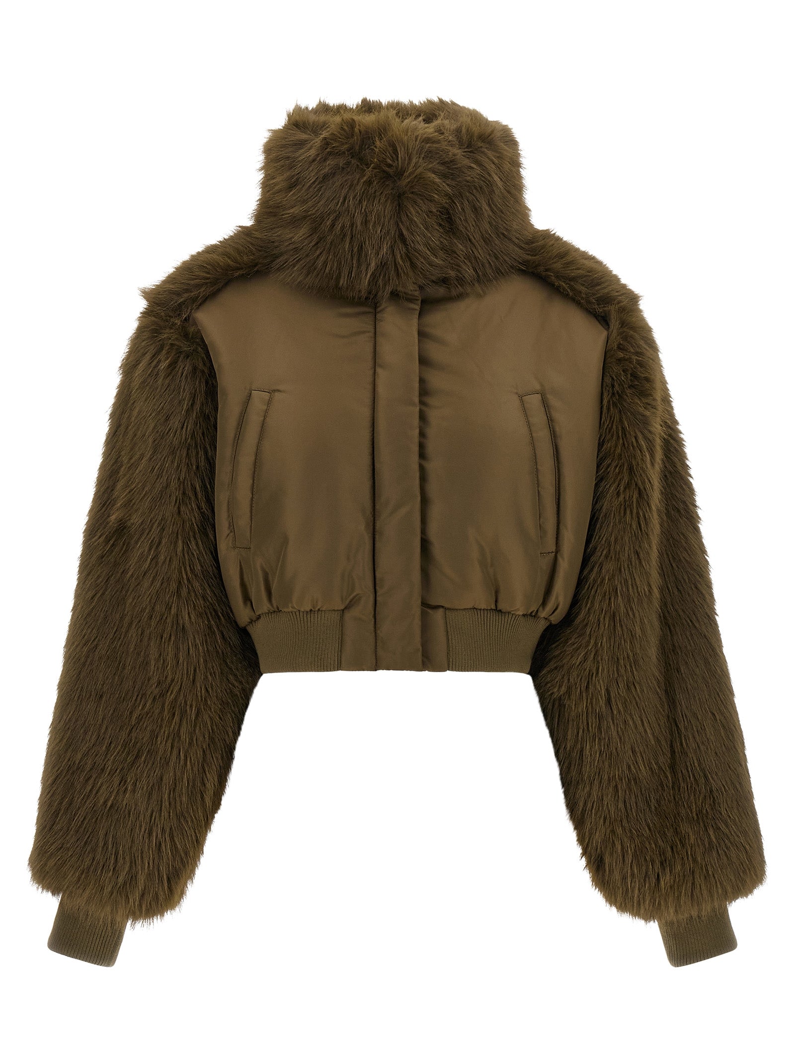 PINKO Bicolor Polyester Women's Bomber