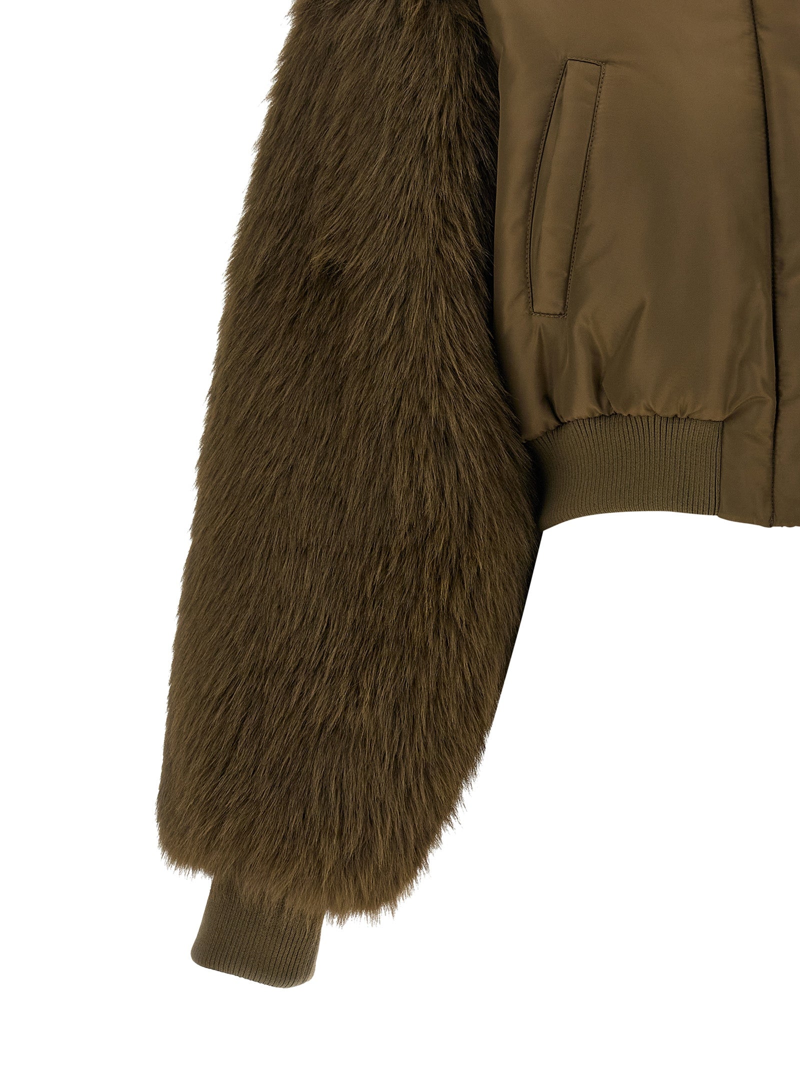 PINKO Bicolor Polyester Women's Bomber