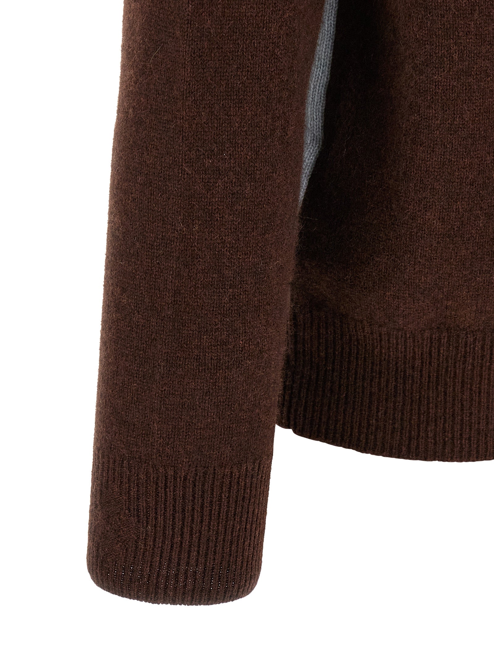 Ballantyne Brown Cashmere Men's Cardigan