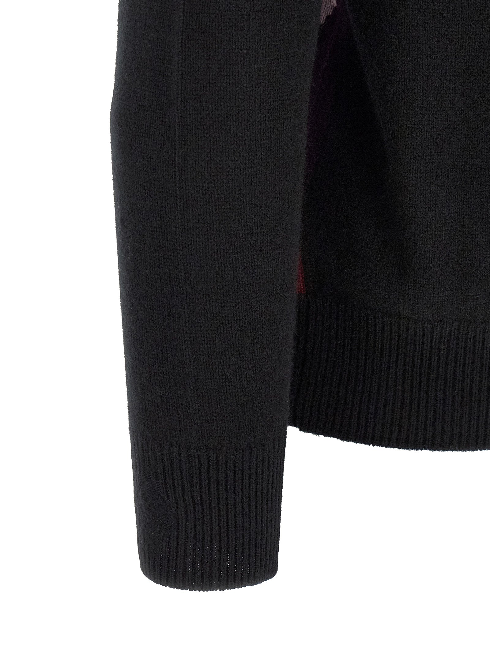 Ballantyne Black Cashmere Men's Cardigan